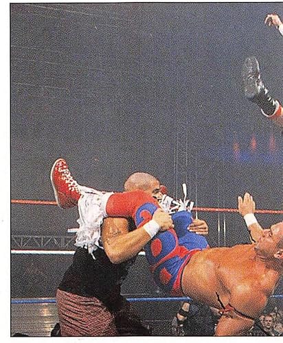 Miniatura 1 de 1997 Panini WWF Superstar Stickers Wrestling 127 The Headbangers Mosh and ThrasherBritish Bulldog RC Rookie Sticker Official WWF World Wrestling