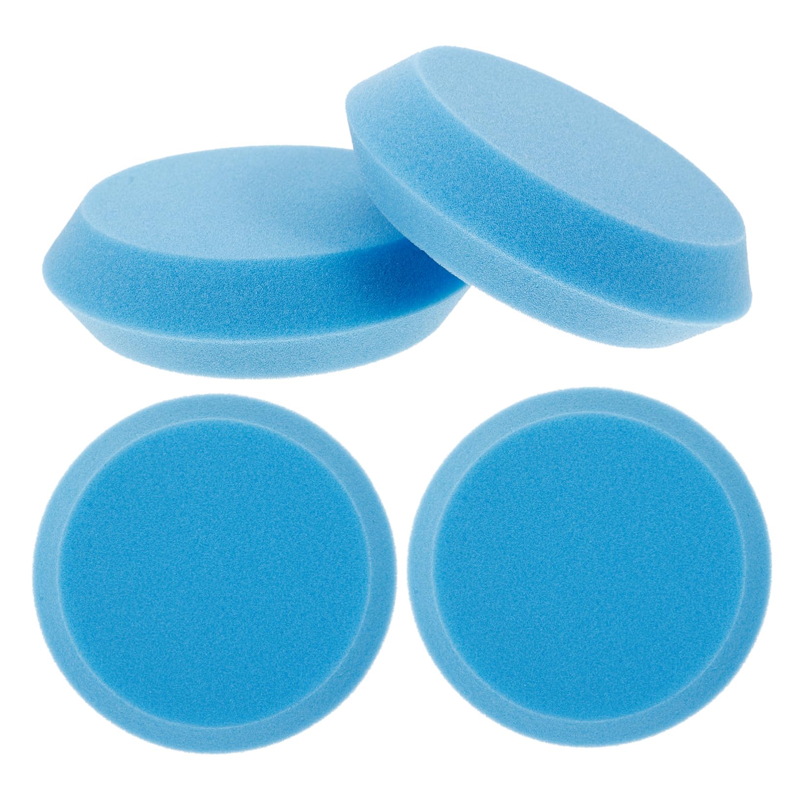 BRIGHTFUFU Bowling Ball Pad Cleaner 4pcs Reusable Sponge Pads Professional Cleaning Scratch Removal