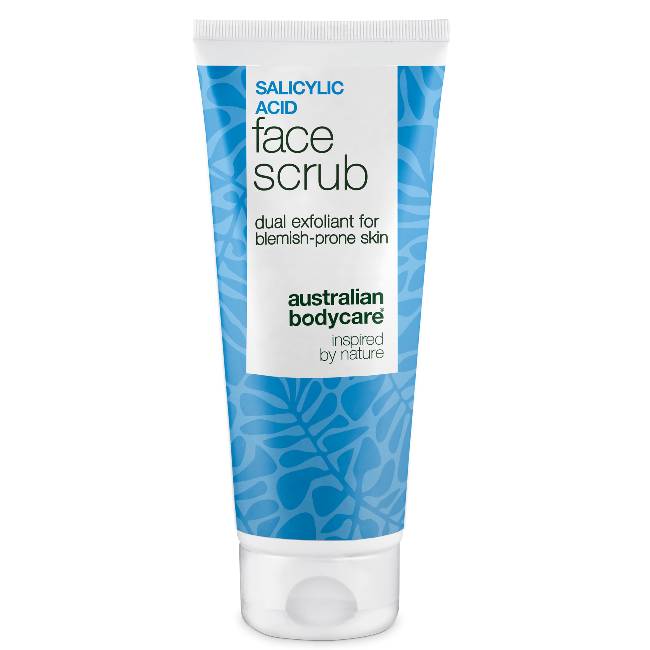 Scrub Viso all'Acido Salicilico per Pelle Grassa e Acneica con Pori Ostruiti – Esfoliante contro Brufoli, Punti Neri & Imperfezioni con Acido Salicilico & Acido Succinico - 100 ml