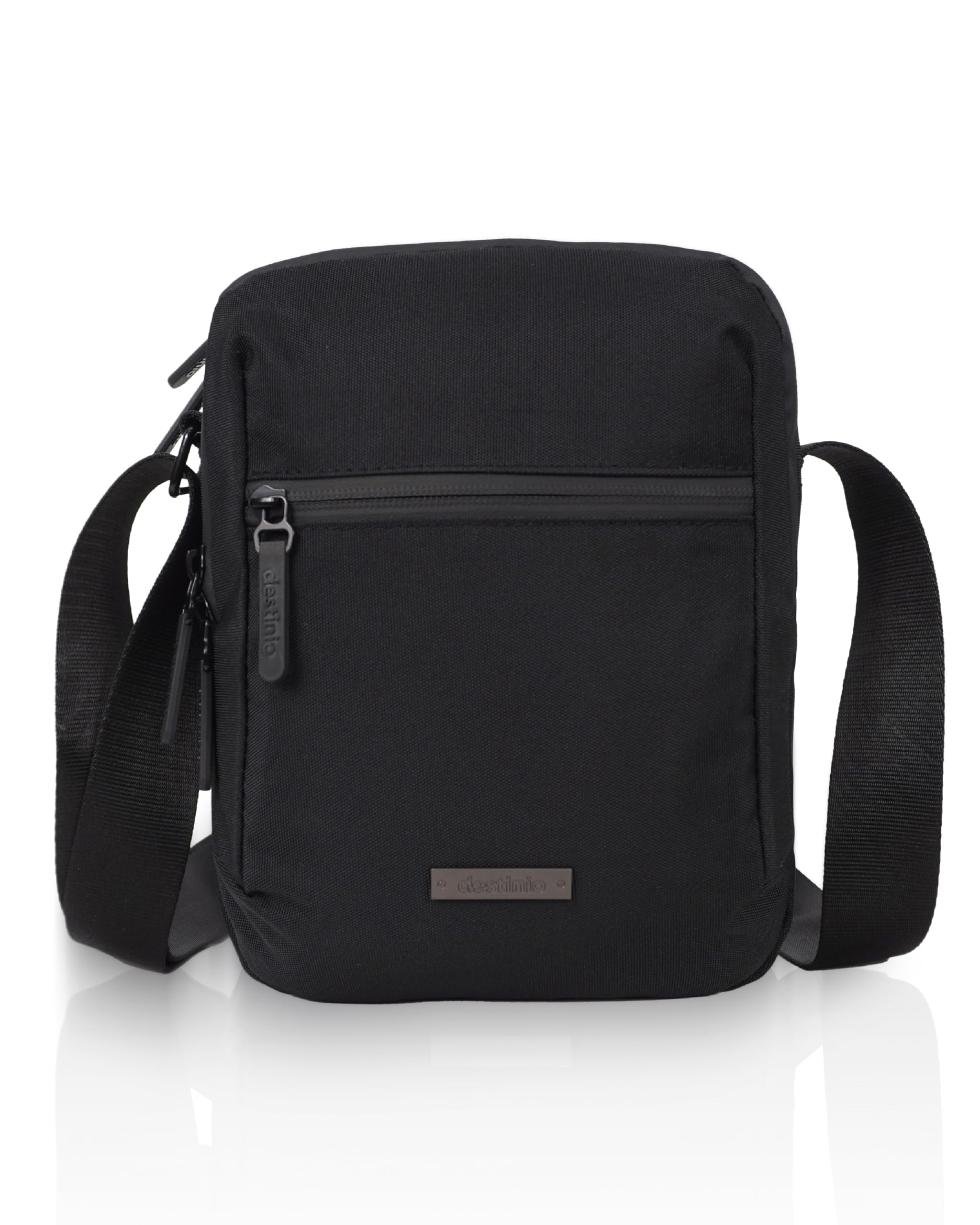 Padded Sling Bag for Man and Women - Waterproof Zippers, Anti Theft Locking, Key Holder- Stylish Crossbody Side Bag for Men for Mobile, Passport