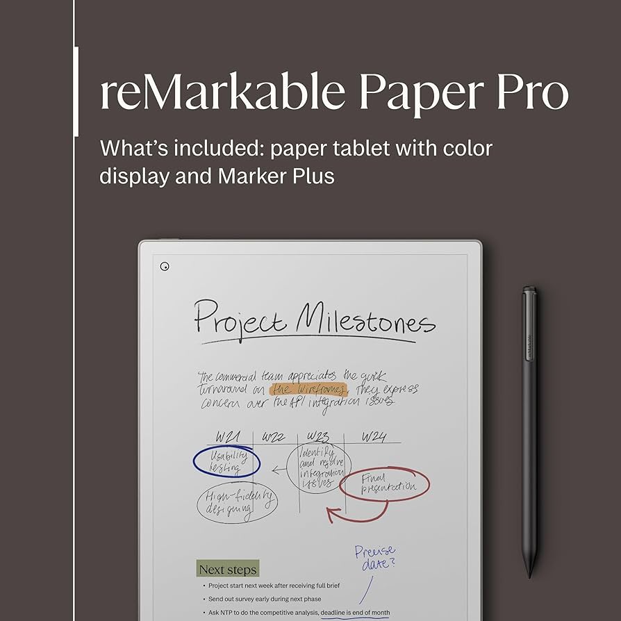 Amazon.com : reMarkable Paper Pro Bundle – Includes 11.8