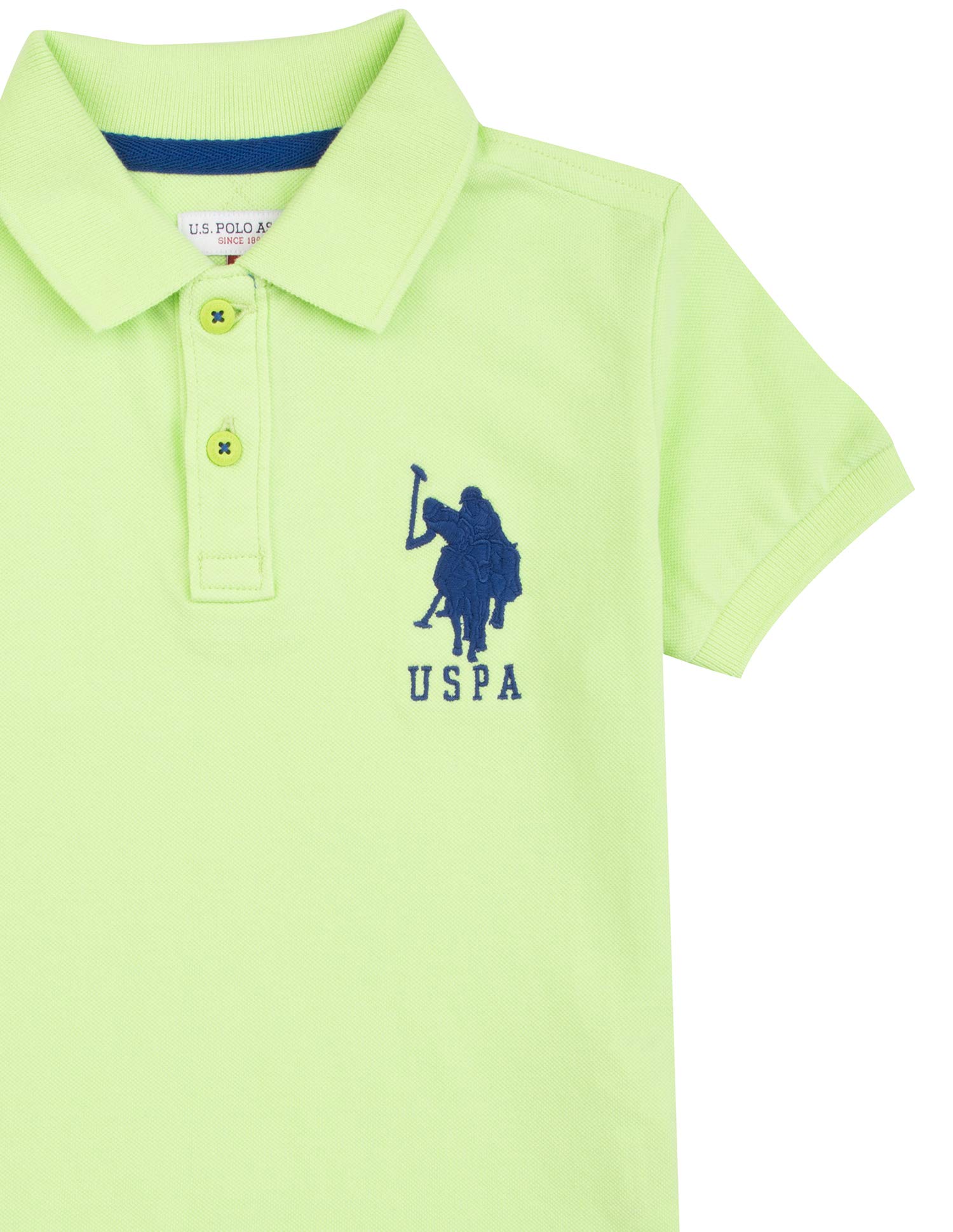 U.S. Polo Assn. Boys' Polo (UKTS6296_Light Green_24THS) - Image 3 thumbnail