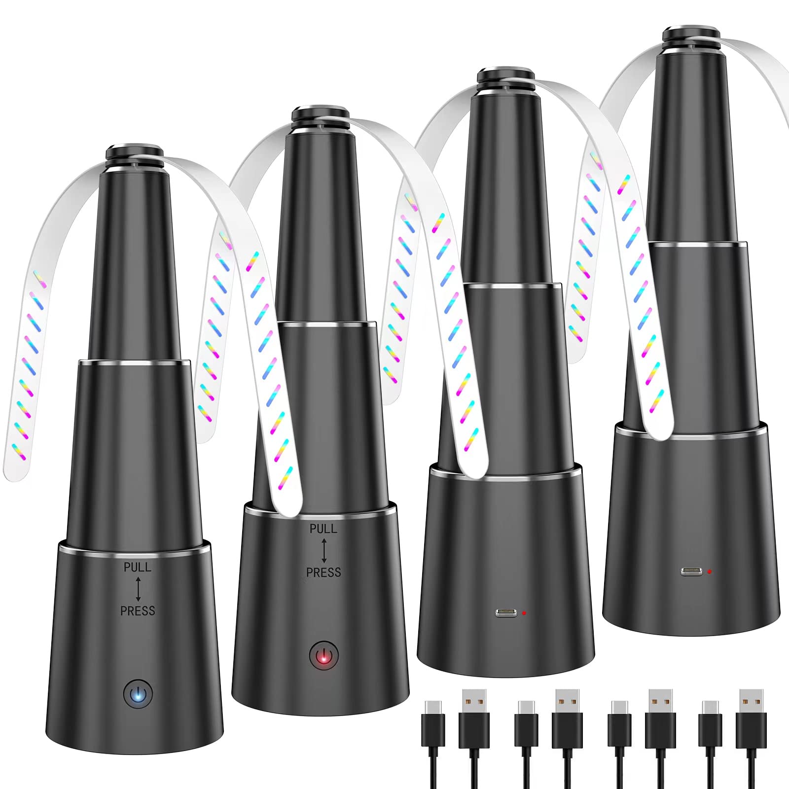 Tafatee Food Fan for Table Rechargeable Retractable 3 Speed Table Fan