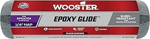 Wooster Brush R232-9 Epoxy Glide Roller Cover, 1/4-Inch Nap, 9-Inch