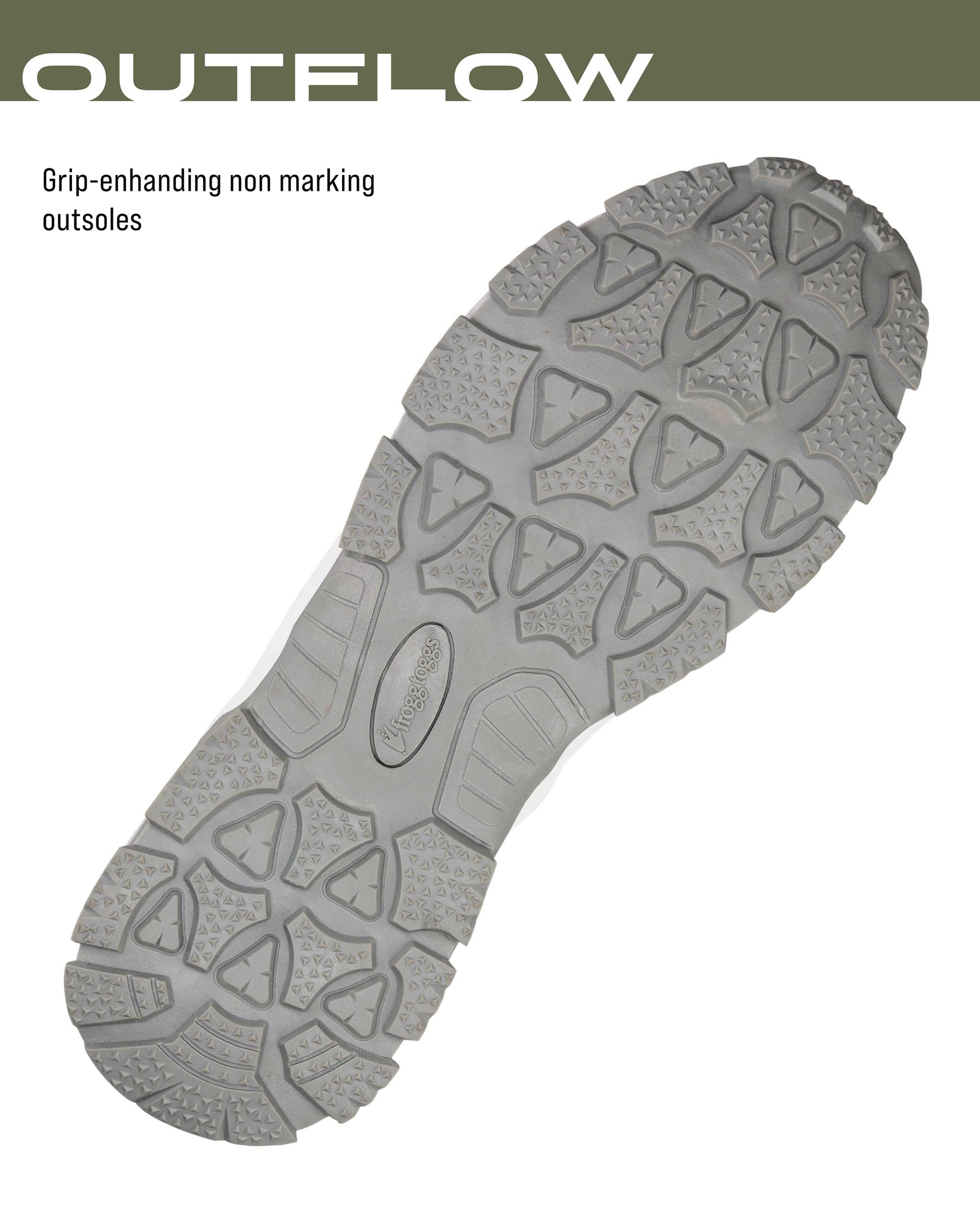 FROGG TOGGS Outflow Drain Shoe Water para hombre