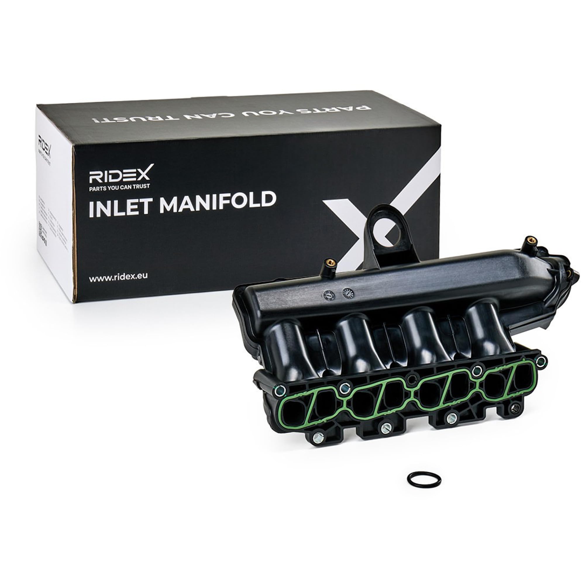 RIDEX 1640F0014 Raccordo Collettore aspirazione con bocchettone tubo con sensore Compatibilità con OPEL Corsa D Hatchback S07