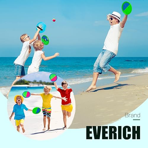Miniatura 51 de EVERICH - Juego de pelota de lanzamiento y captura mejorado, juegos al aire libre para niños, juguetes al aire libre, juegos de patio, juguetes