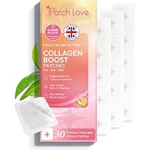 Collagen Patches, Hair, Skin & Nail Support, GHK-Cu, UK Made-30