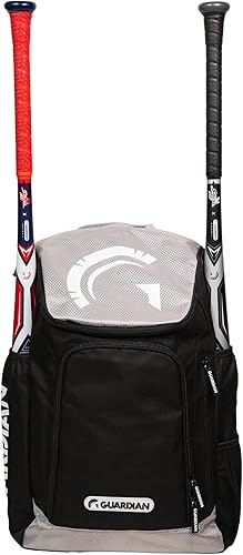 Miniatura 2 de Guardian Titan - Bolsas de béisbol para niños y jóvenes, bolsa de béisbol para niños, bolsa duradera para bates juveniles, capacidad para dos