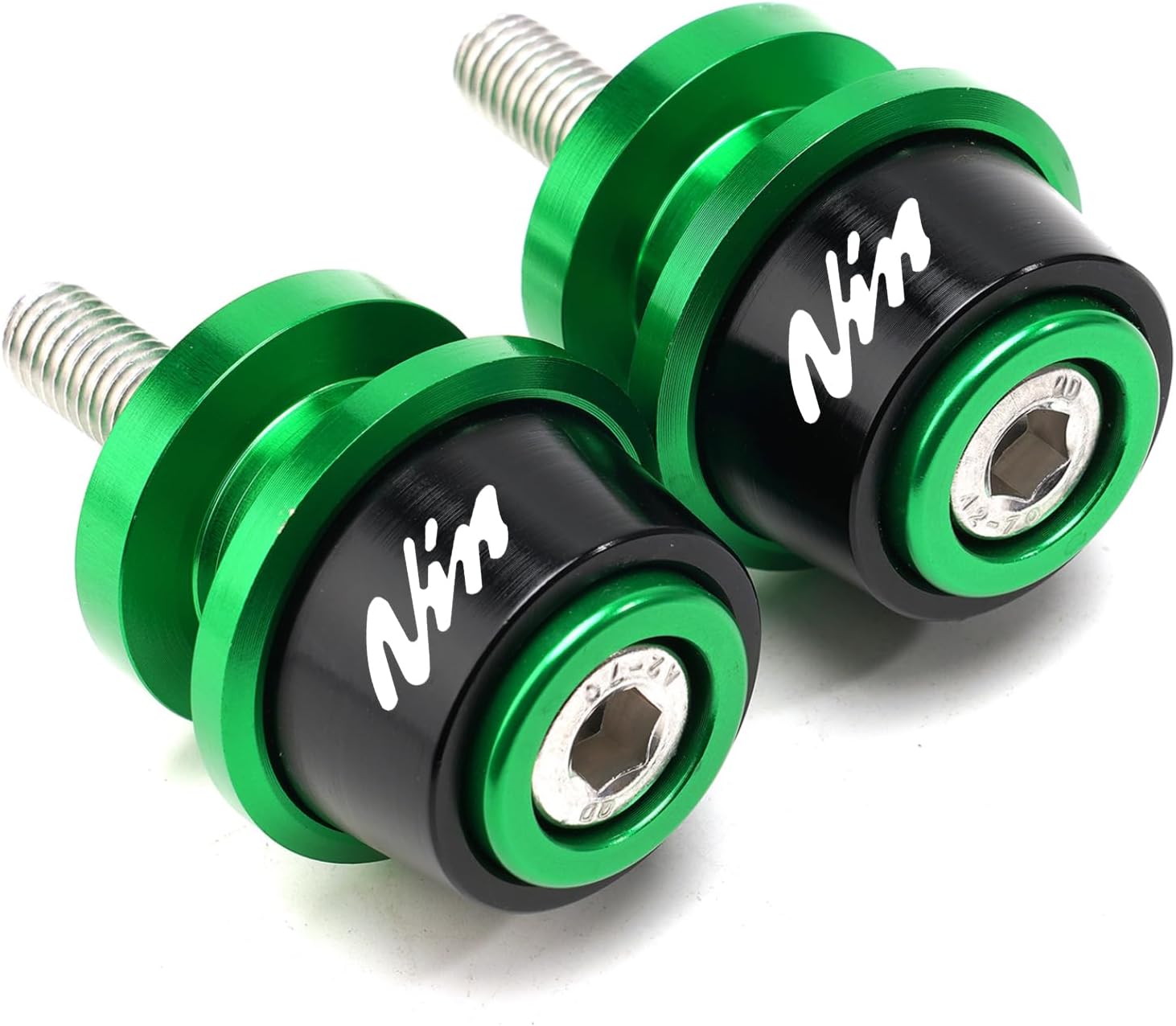 Compatible with Ninja 650 Ninja 400 2026 ninja 500 SE NINJA 1100SX 1000 SX 2017-2024 2025 2026 ZX6R ZX-10R ZX4RR ZH2 CNC Motorcycle Swingarm Spool Slider Stand Screws