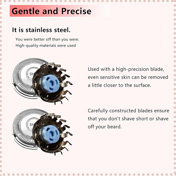 SH71 Replacement Blades for Philips Norelco 7000 Series and 5000 Shavers