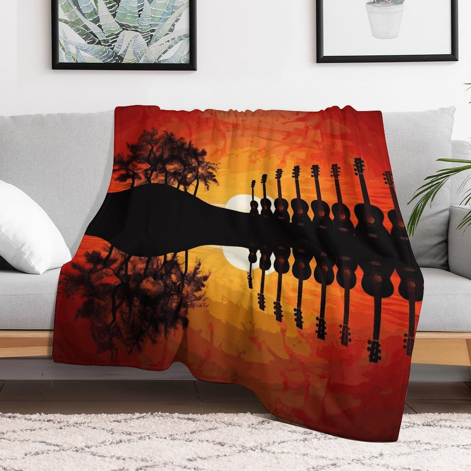 Couverture plaid flanelle anti-froid légère et douce pour canapé et nuits fraîches