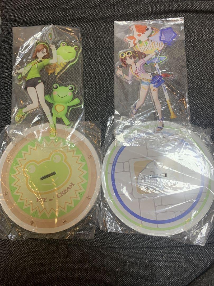 とある科学の超電磁砲ギアストコラボ御坂美琴、白井黒子アクリルスタンド