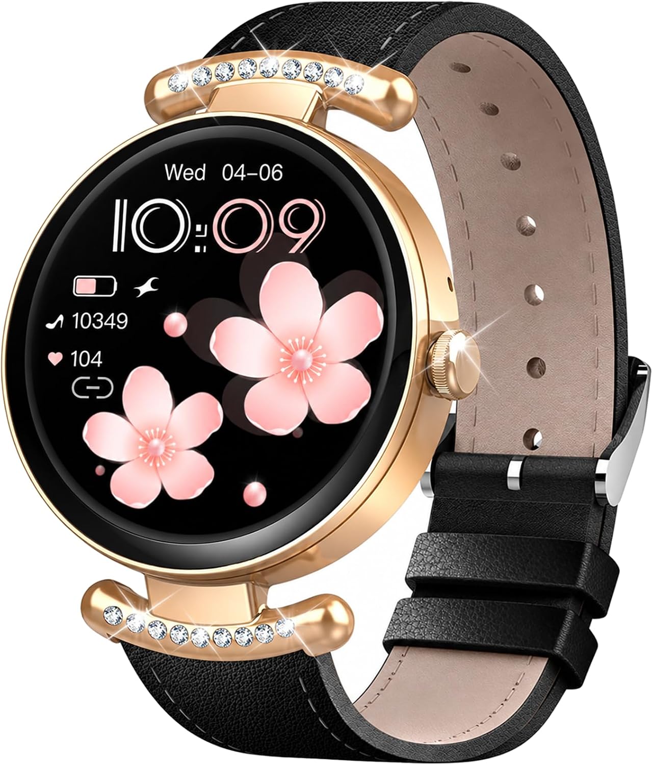 (-66%) Jugeman Smartwatch Damen Fitnessuhr Bluetooth Anrufe IP68 Wasserdicht