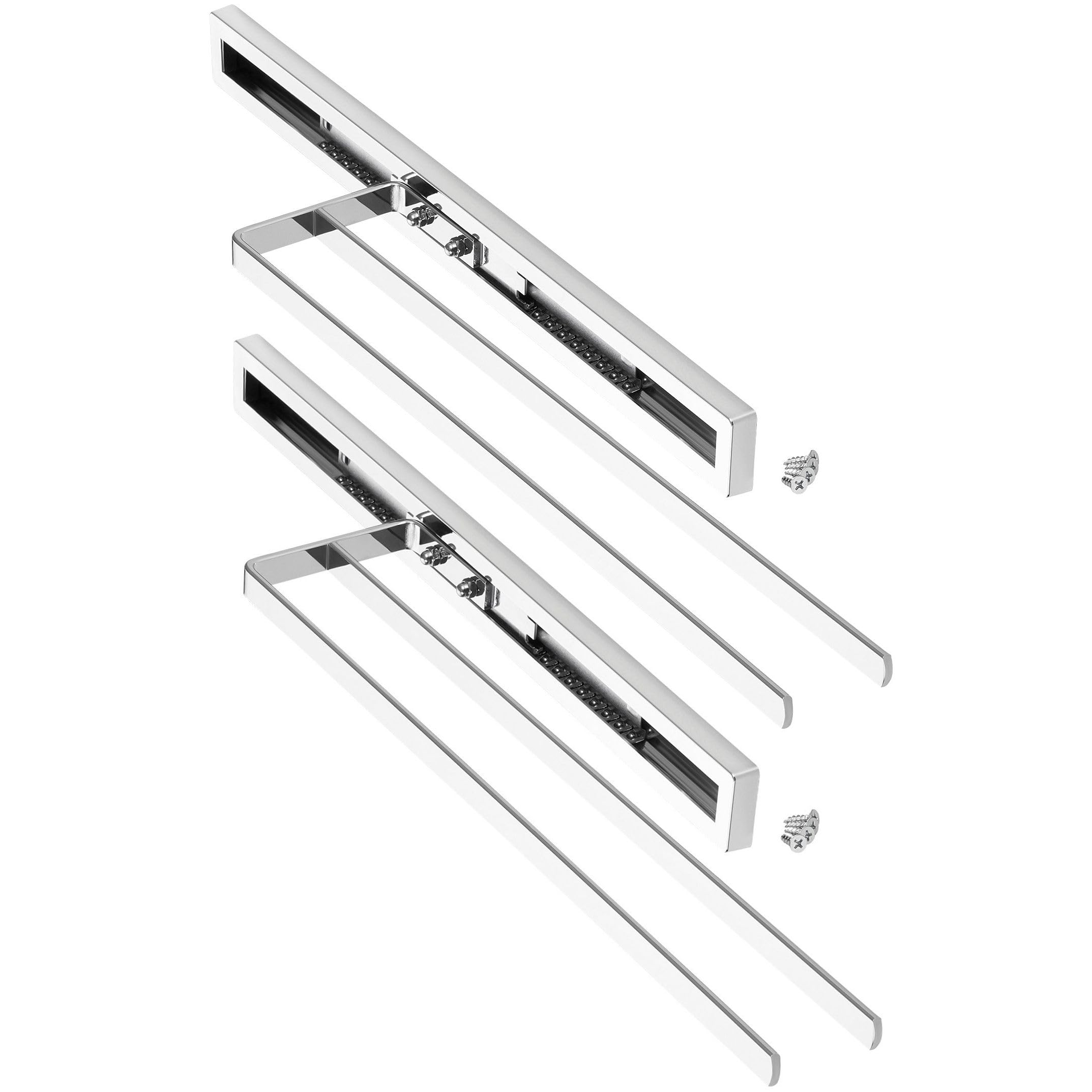 Porte-serviettes Elegance chromé SOTECH à double bras télescopique 715 mm