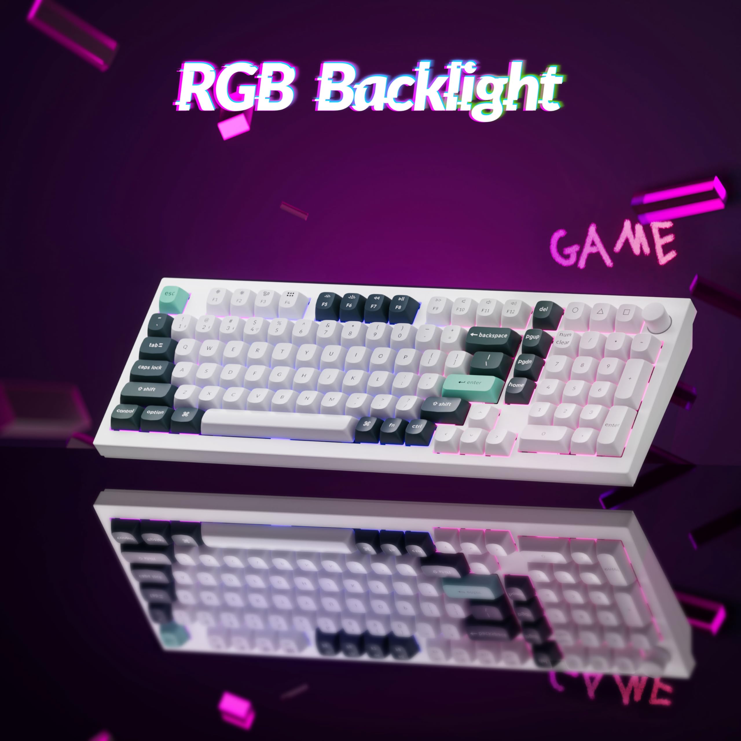 Keychron Q5 HE 96%キーボード Amazon.com: Keychron Q5 HE 96% Rapid Trigger Wireless Hall Effect