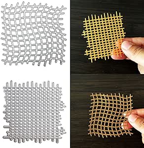 Amazon.com: KVMDVSY Background Frame Metal Cutting Dies, Grid ...