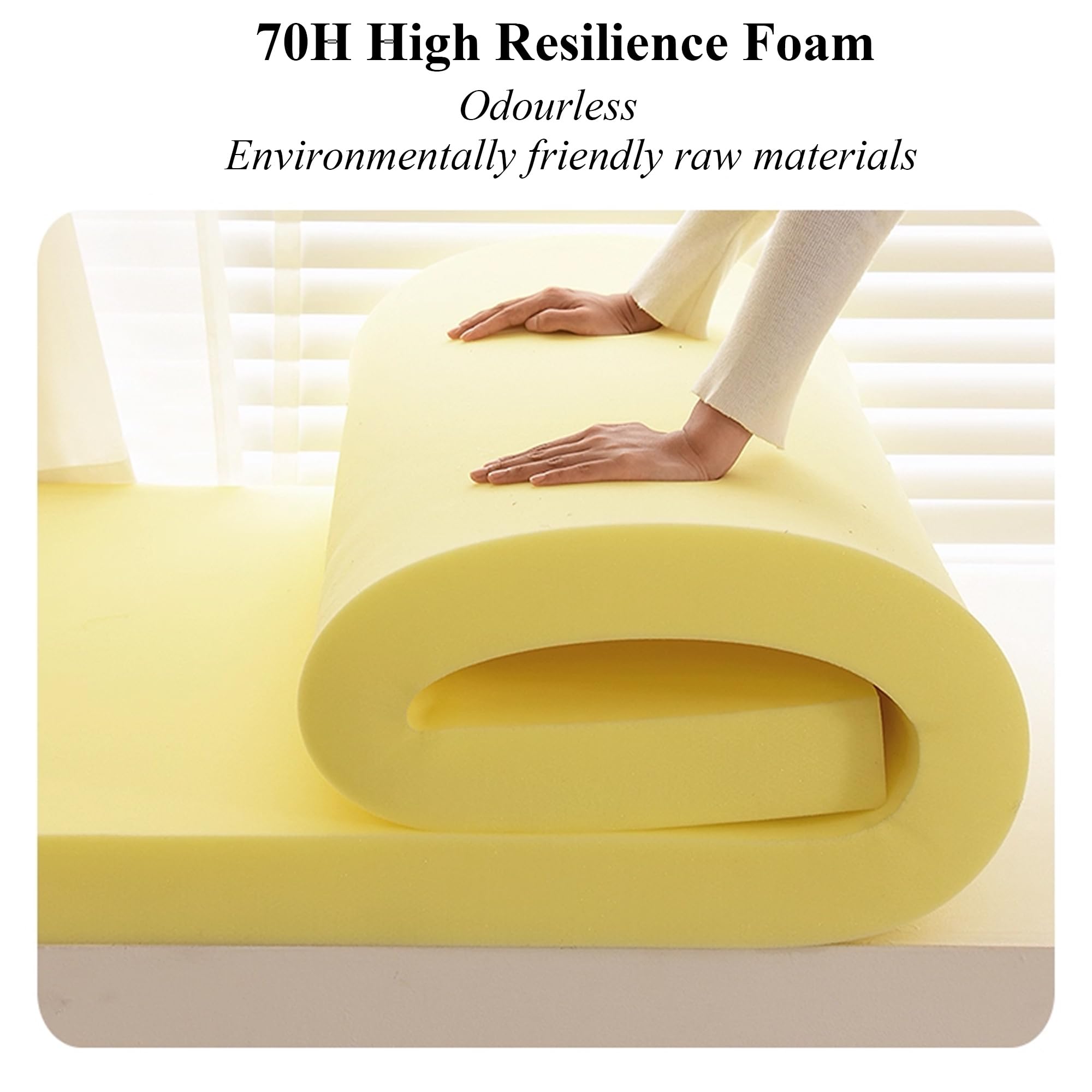 Funda de piel sintética extraíble impermeable para interiores y exteriores, 80 x 50 x 5 cm, con cierre de cremallera, almohadilla para banco y silla para jardín, patio y ventana de bahía