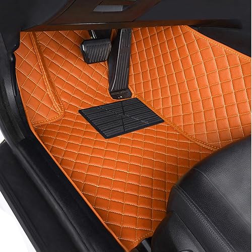 Miniatura 8 de Jialuode Tapetes personalizables al 95 % de los modelos de automóvil de piel sintética, impermeables, antideslizantes, protección completa cubierta,