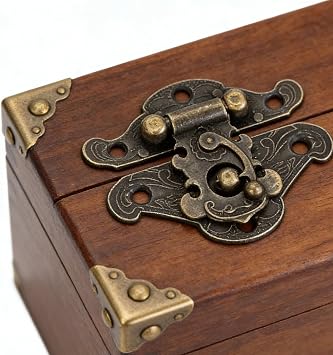 Antique Metal Fasteners and Hardware Set for Furniture Restoration and Do It Yourself Projects with Distressed Finish Elegant Steel Fastener Set for Entryway Fixes and Woodworking with Antique Look