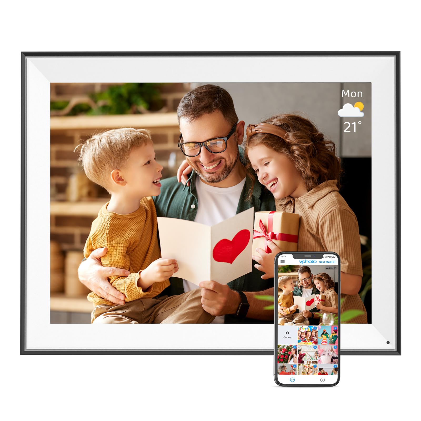 Amazon.com : Large Digital Photo Frame 16.2