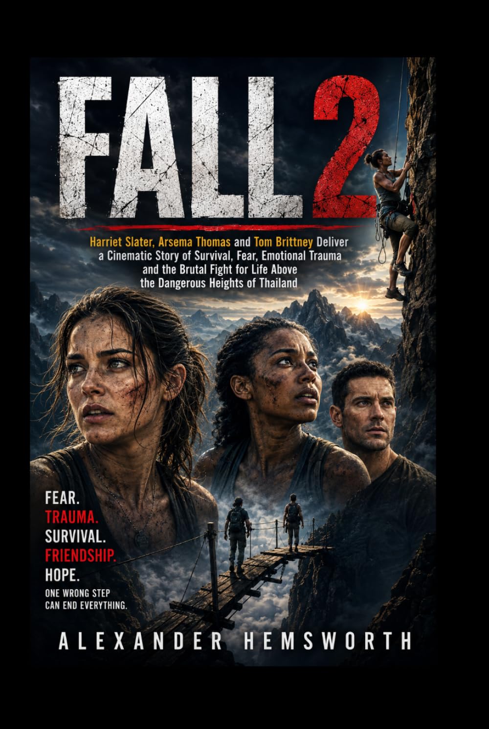 FALL 2: Harriet Slater, Arsema Thomas and Tom Brittney Deliver a Cinematic Story of Survival, Fear, Emotional Trauma and the Brutal Fight for Life Above the Dangerous Heights of Thailand