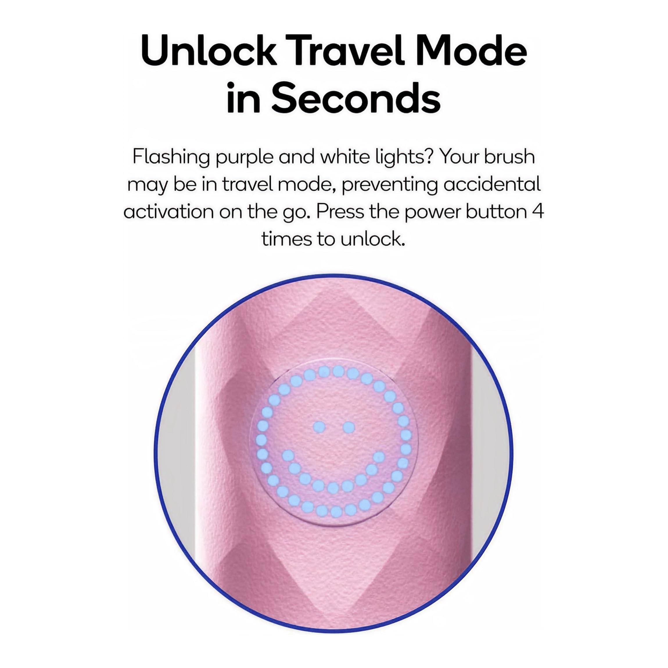 Burst Curve Sonic - Cepillo de dientes eléctrico para adultos (rosa rubor) | Cepillo de viaje delgado con tapa, cerdas ultrasuaves, batería recargable de hasta 2 meses, dos modos y temporizador
