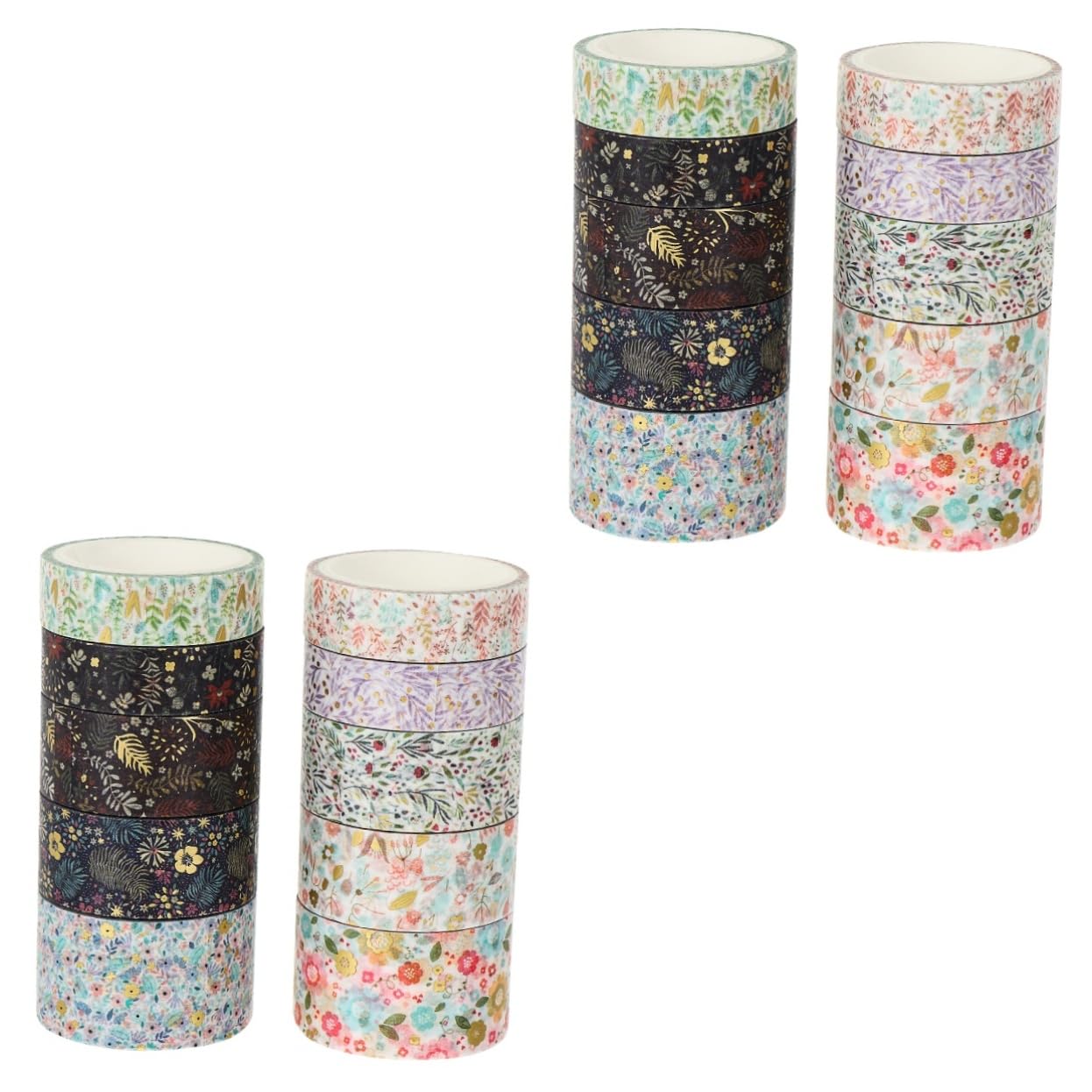 SHINEOFI 20 Nastro Adesivo Per Artigianato Di Nastro Decorativo Carta Per Scrapbooking e Design Unico e Facile Da Strappare Mano Per Decorare Inviti e Progetti Creativi