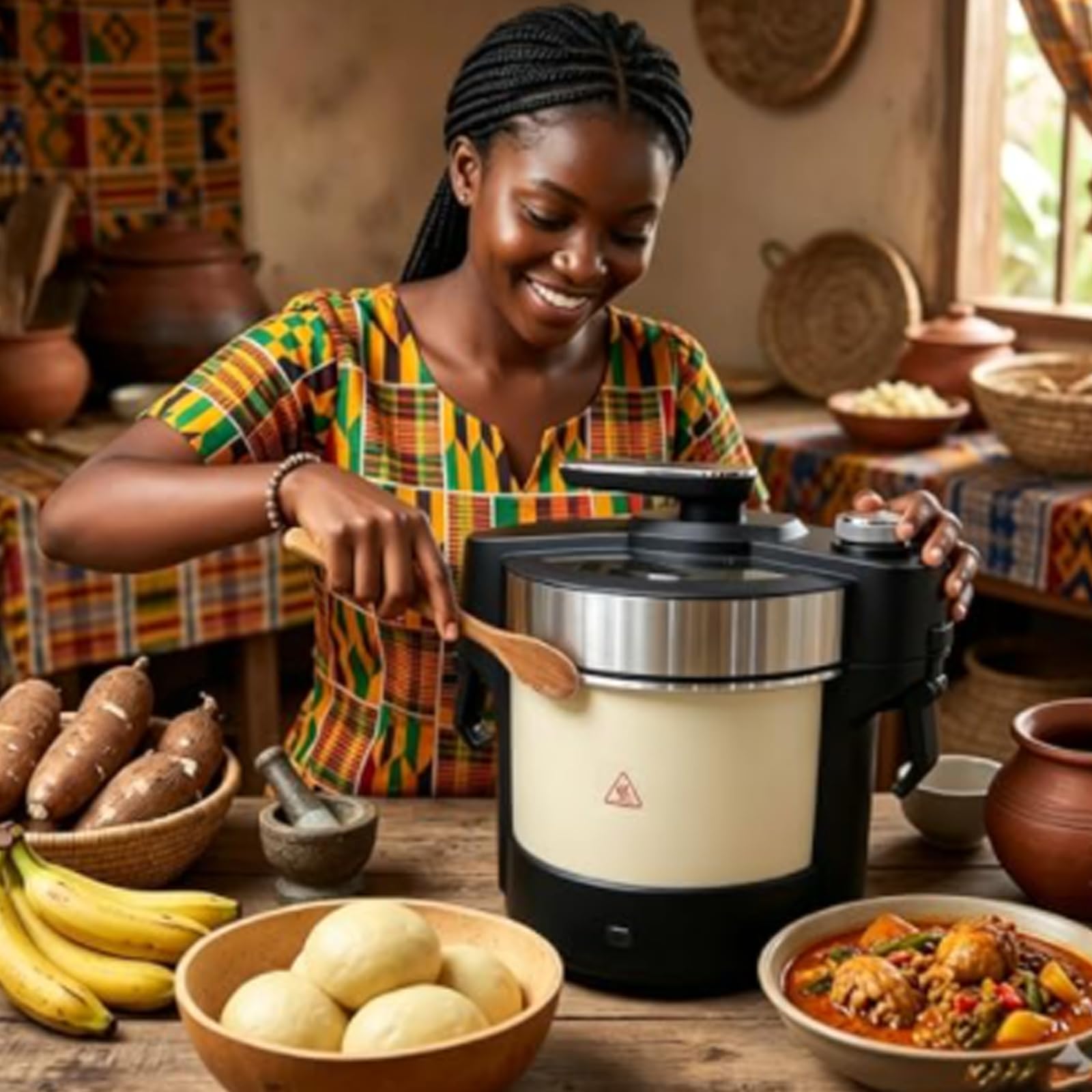 Mixeur africain pour swallow food et fufu lors de vos repas de famille