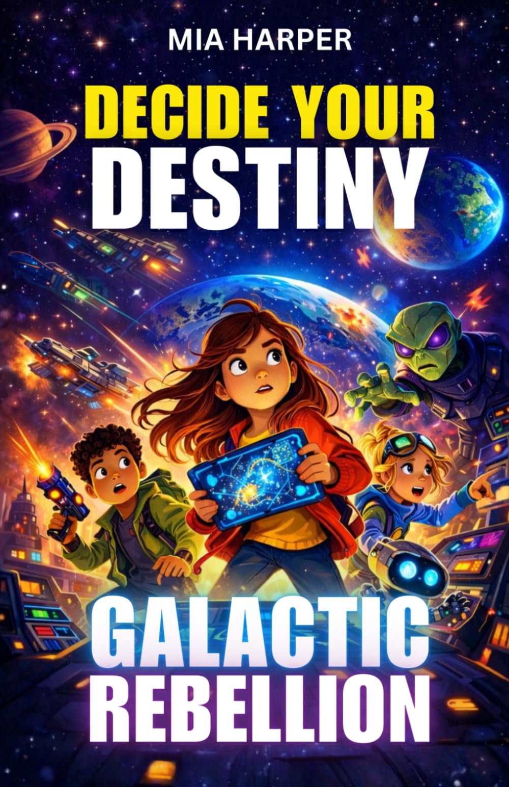 Decide your Destiny: Galactic Rebellion: A Thrilling Interactive Sci-Fi Adventure Where You Control the Story