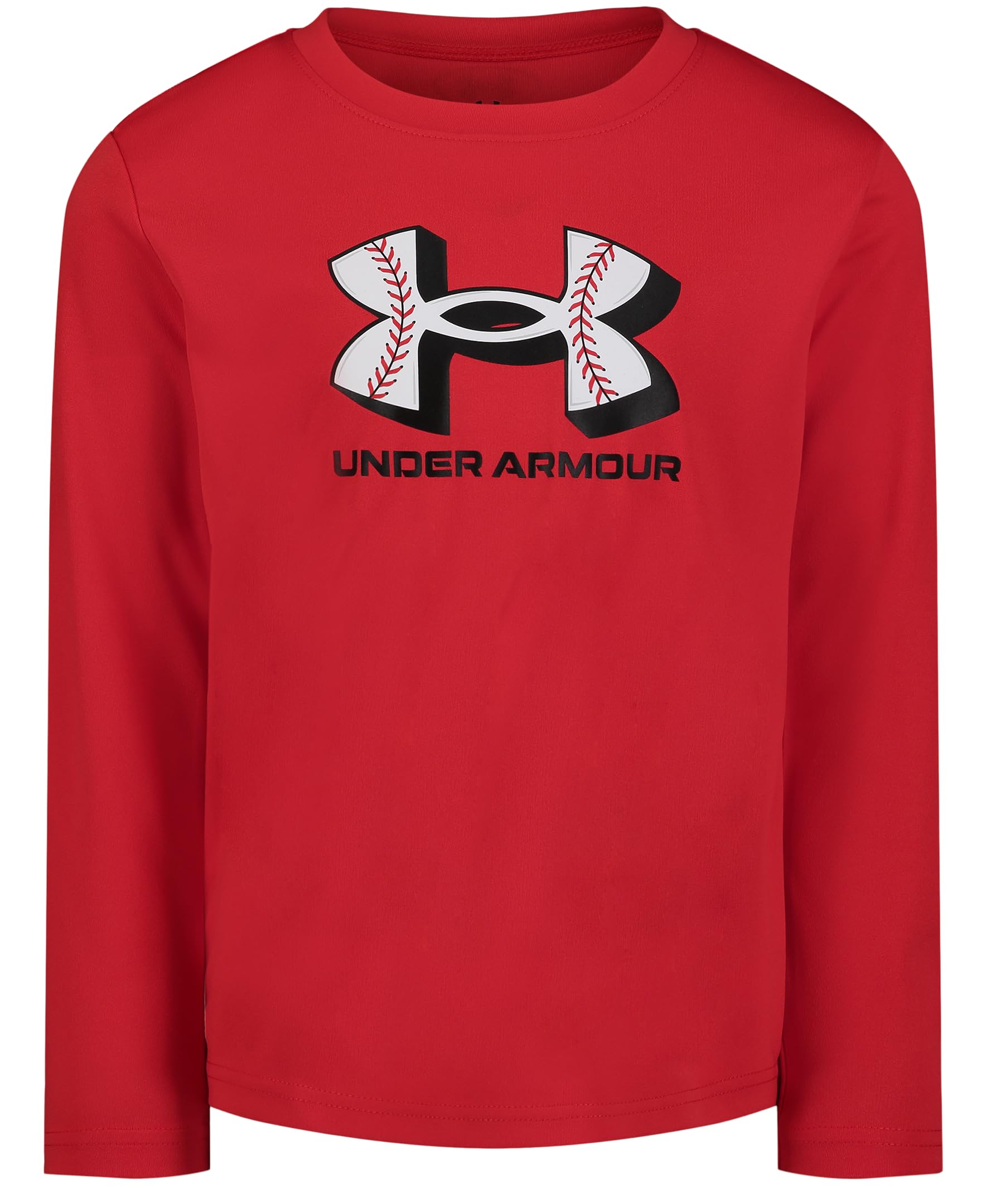 Under Armour Boys' Long Sleeve Logo Graphic T-Shirt, Lightweight &amp; Breathable, Relaxed Fit