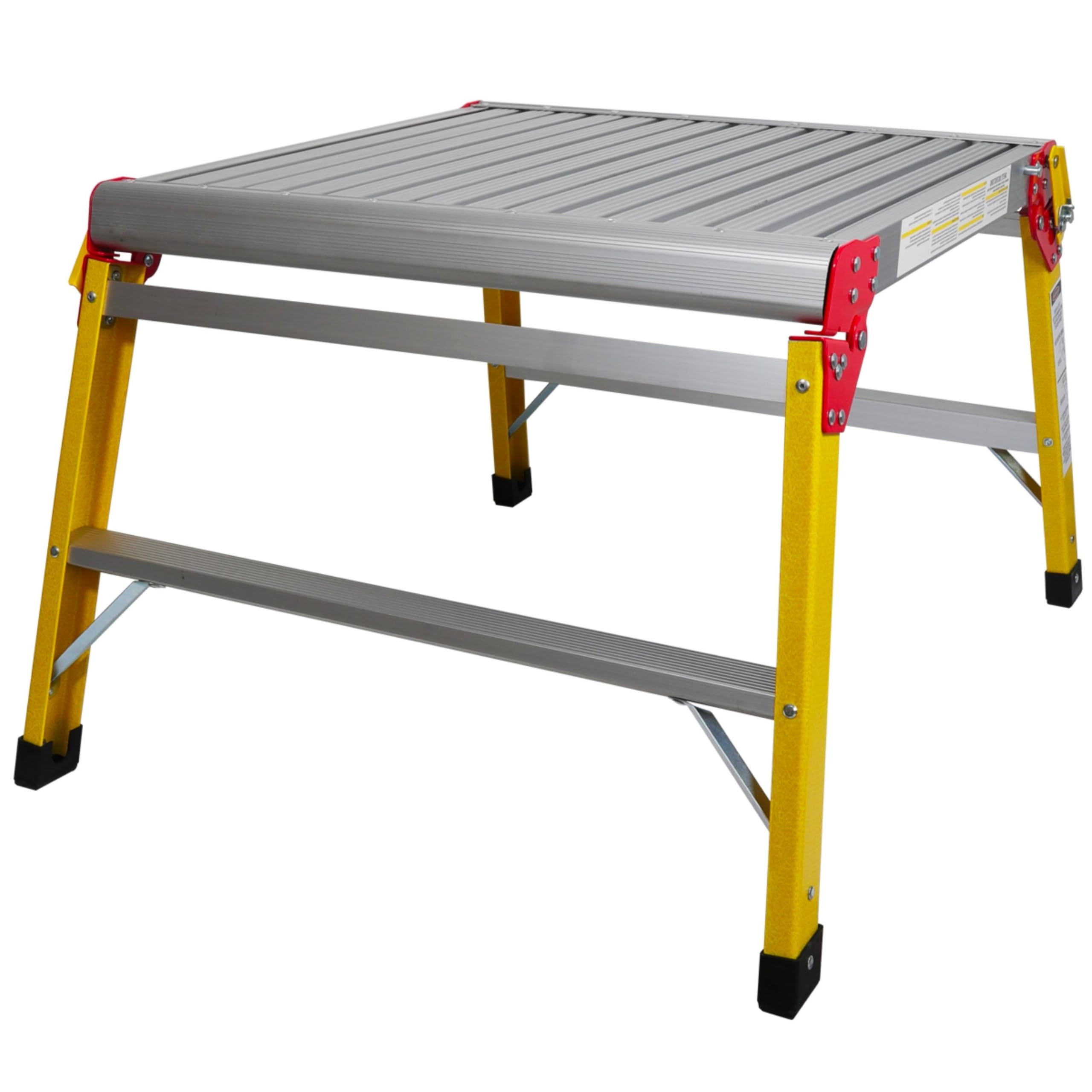 Excel Fibreglass Folding Hop Up Platform Bench 600mm x 600mm