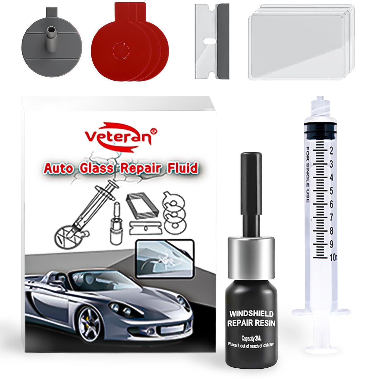 モスカートまとめ売り+修理キット Amazon.co.jp: 20ml ガラスリペアキット ガラス修理剤 フロント