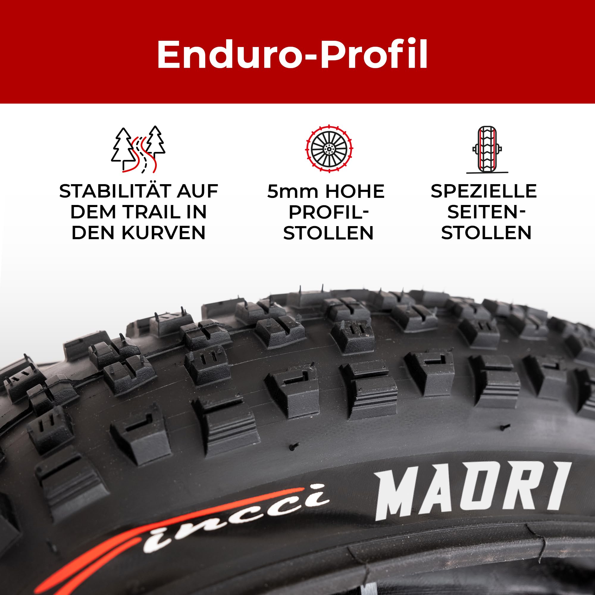 Fincci Mtb reifen 29 zoll - Paar Fahrradreifen Anti-Punktur 29 x 2.25 Zoll 57-622, Gravel Fahrrad Mantel 29 mit pannenschutz 1 mm für Rennrad, Mountainbike,E Bike, Hybrid Fahrrad - FaltReifen 2er Pack