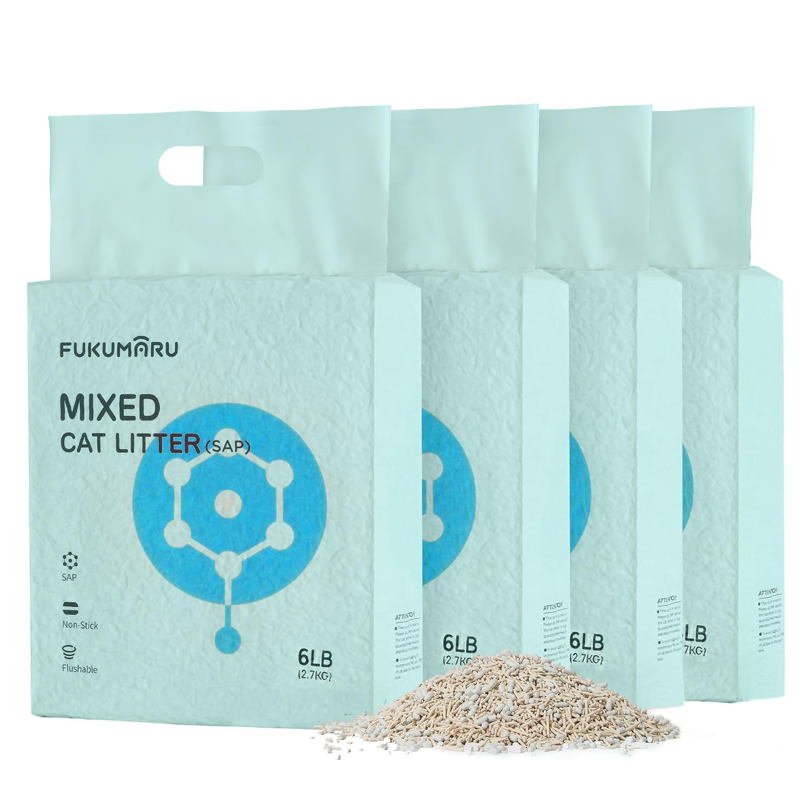 FUKUMARU Tofu Katzenstreu 10,8 kg