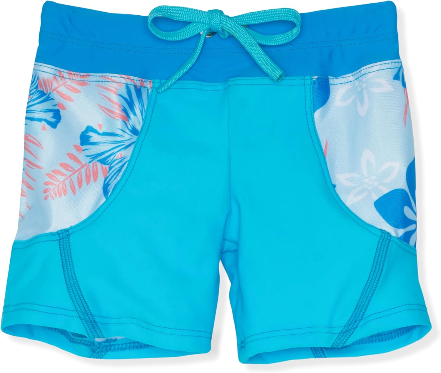 Tuga Girls Swim Shorts 1-14 Years, UPF 50+ Sun Protection Board Short