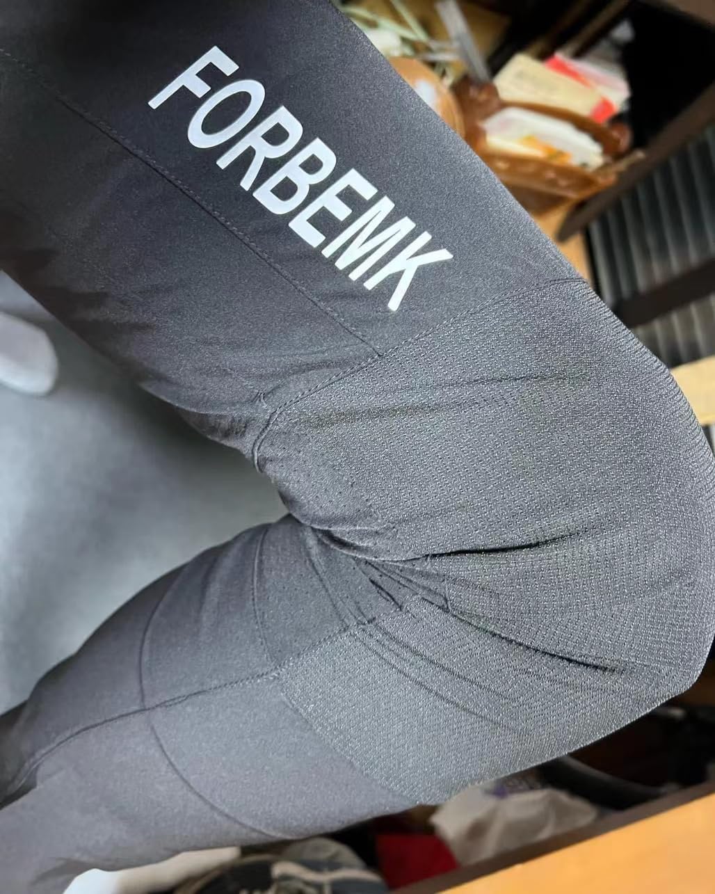 FORBEMK Men's Mountain Bike Cycling Bicycle Riding MTB Pants, Quick-Dry Lightweight Breathable BMX Downhill Bike Pants - Image 2