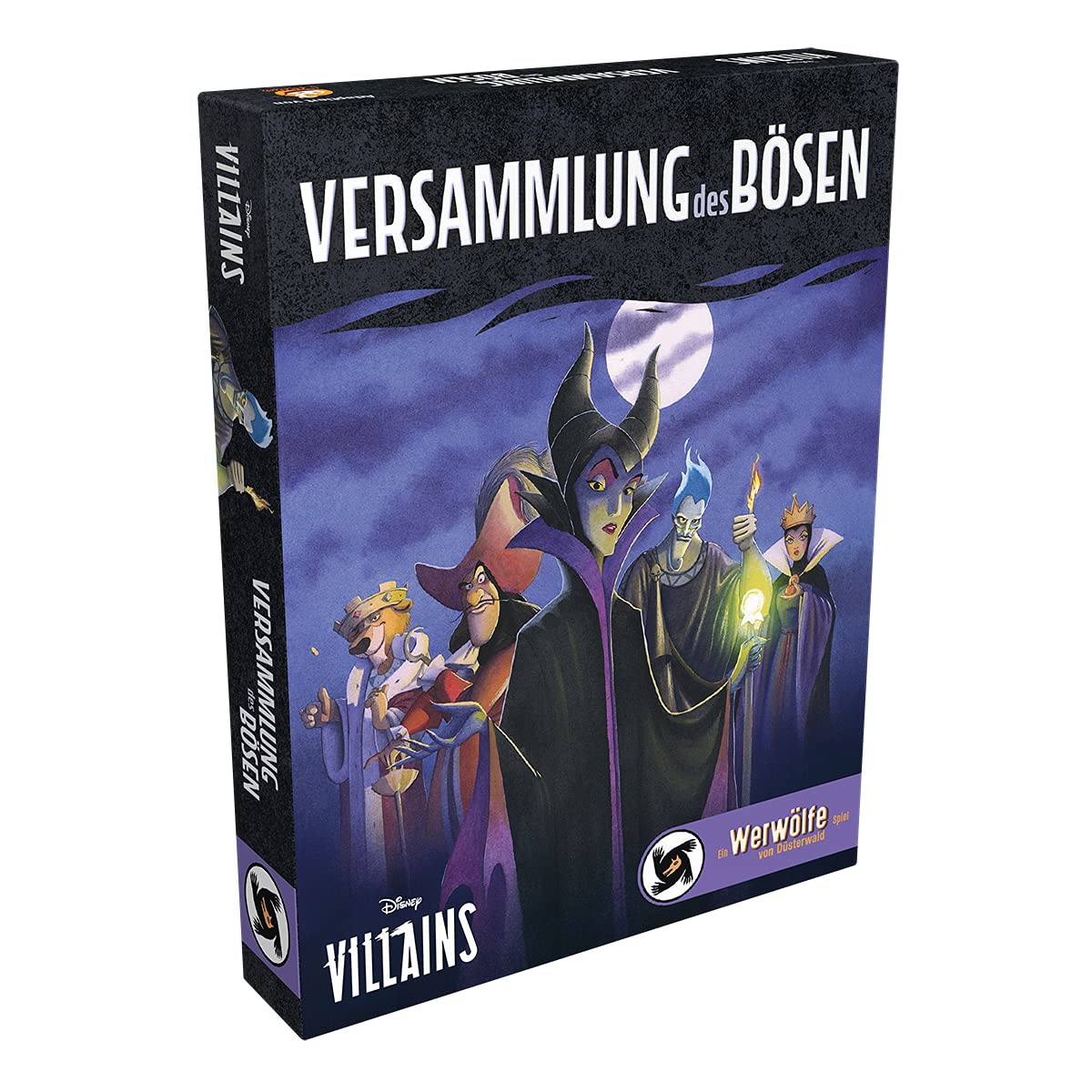 Asmodee | Zygomatic | Disney Villains – Versammlung des Bösen | Partyspiel | Kartenspiel | 6-12 Spieler | Ab 10+ Jahren | 30+ Minuten | Deutsch