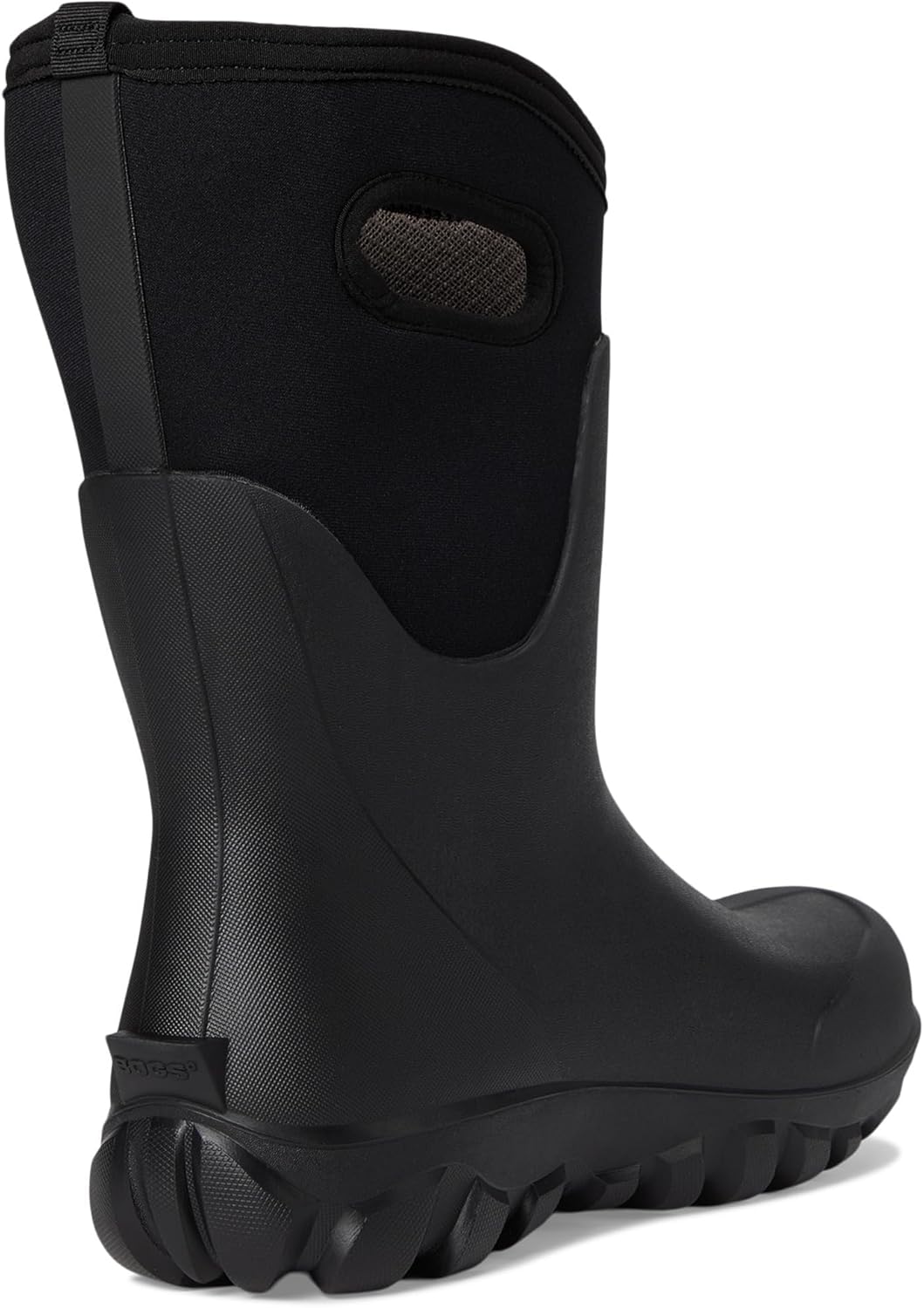 BOGS Women's Classic Seamless Mid Rain Boot, Black, 6 - Image 5