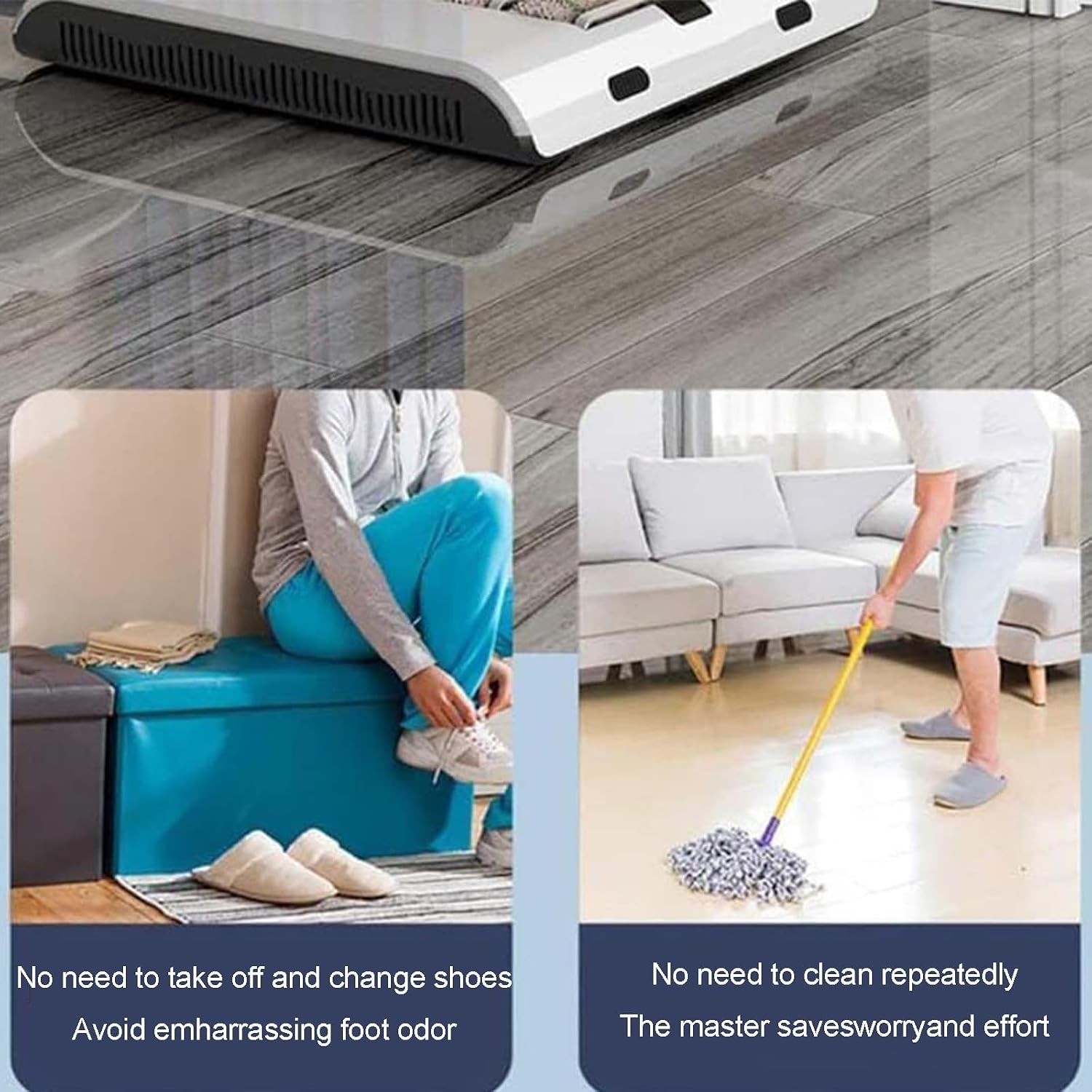 Rechargeable Automatic Shoe Polisher - 260RPM Dual Induction Cleaning Machine for Leather & Sports Shoes, Effortless Shine, No Water Needed, Smart Maintenance Tool for Quick & Easy Cleaning