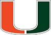MIAMI HURRICANES Extra Large 18 Logo Decal