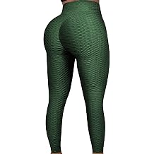 Leggings for Women Butt Lifting Leggings High Waisted Booty Yoga Pants Tummy Control Workout Leggings Tights