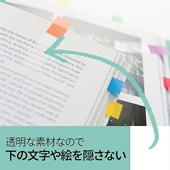 透明見出し　付箋紙　フラッグ　ポストイット10パックセット スリーエム(3M) ポストイット フィルムふせん 付箋 透明見出し