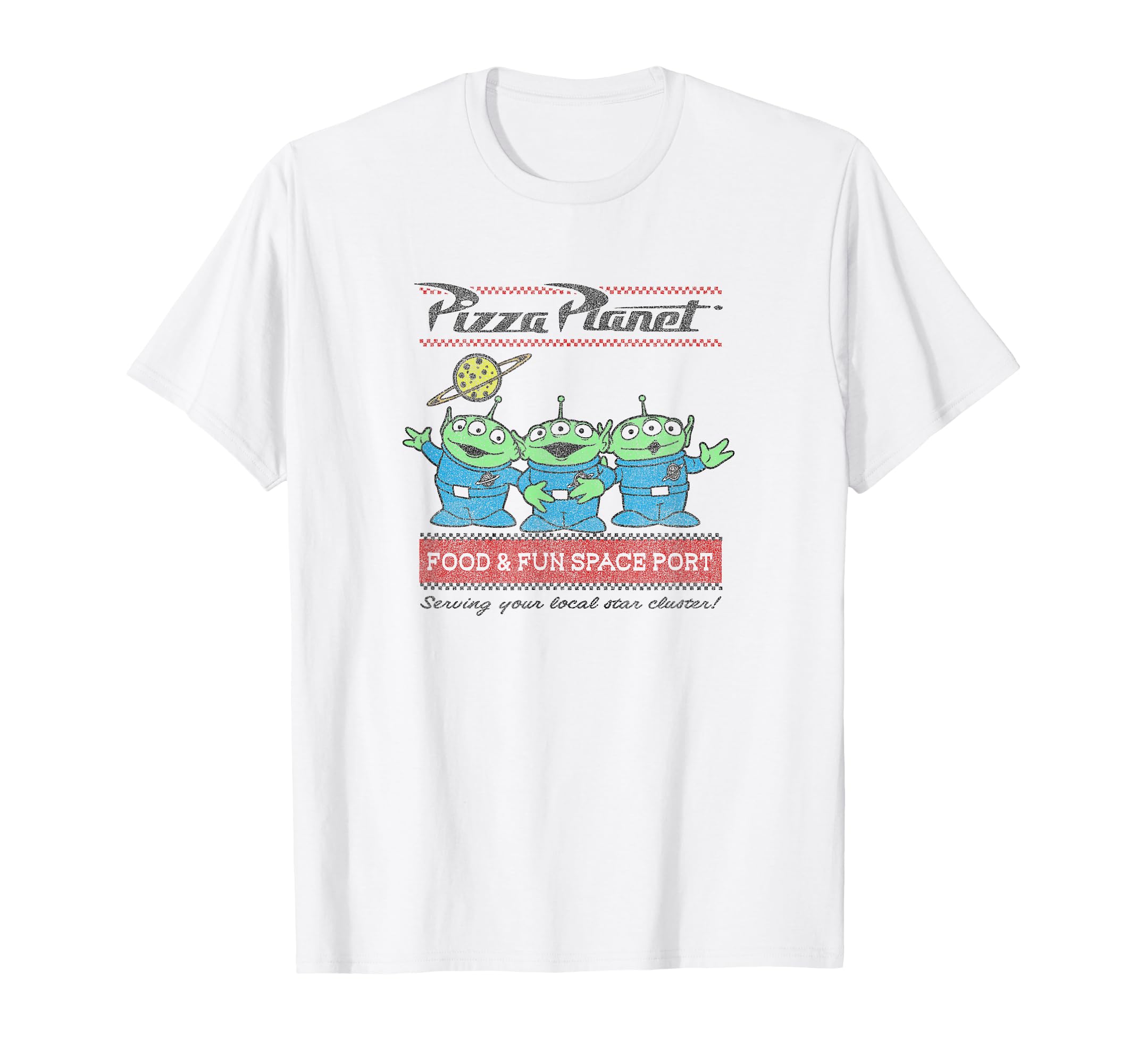 Pixar Toy Story Pizza Planet Aliens T-Shirt