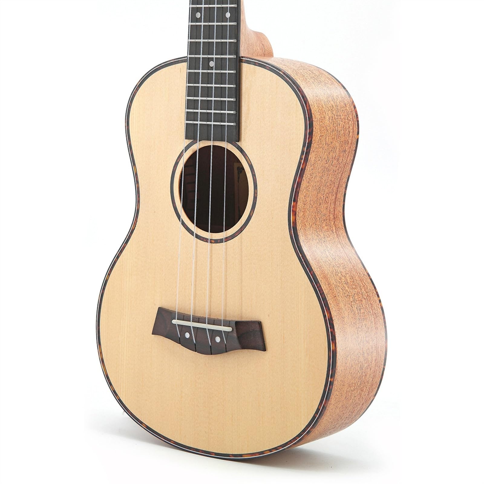 ZAMASS Professional Ukeleles 26-inch Matte Ukulele Spruce Top Sapele Wood Back And Sides Body Ukulele 4-string Small Guitar Instrument