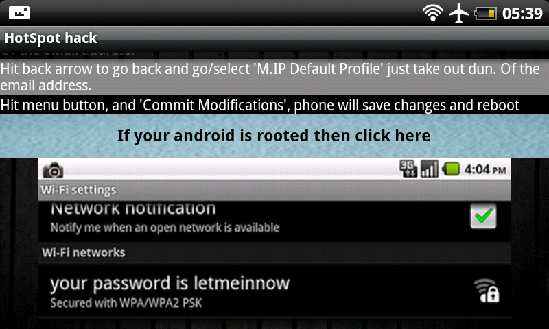 Android 3g Hack