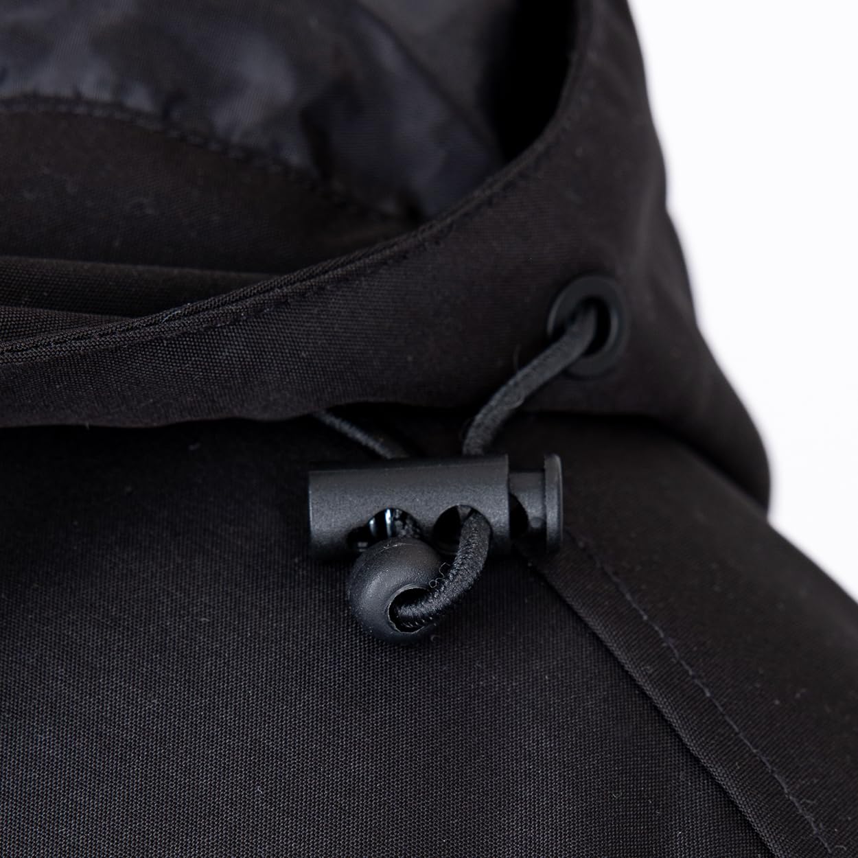 Borussia Mönchengladbach Übergangsjacke „Spring“ | Offizieller Fanartikel Fohlenshop | Gladbach Jacke Dunkelgrau Kapuze Abnehmbar