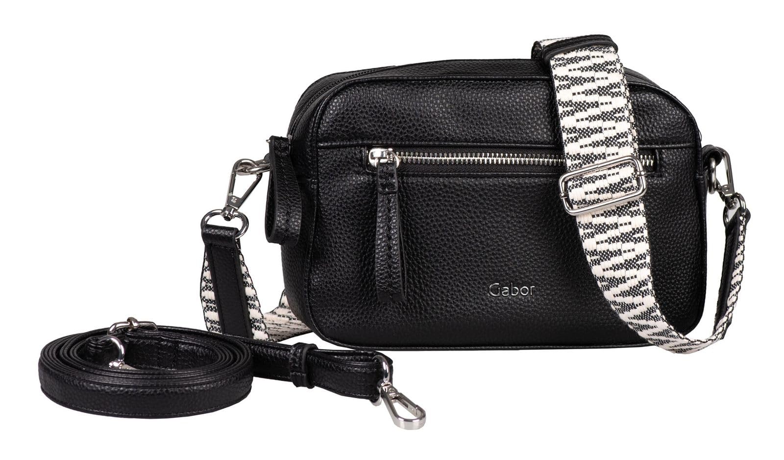 Gabor Bags Women's Silena Shoulder Bag, Black, black, M