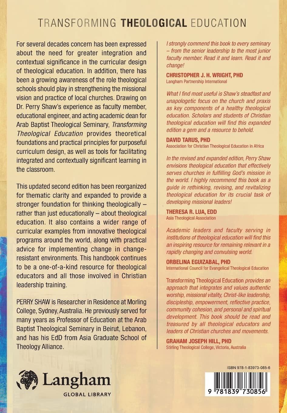 Transforming Theological Education, 2nd Edition: A Practical Handbook for Integrated Learning
