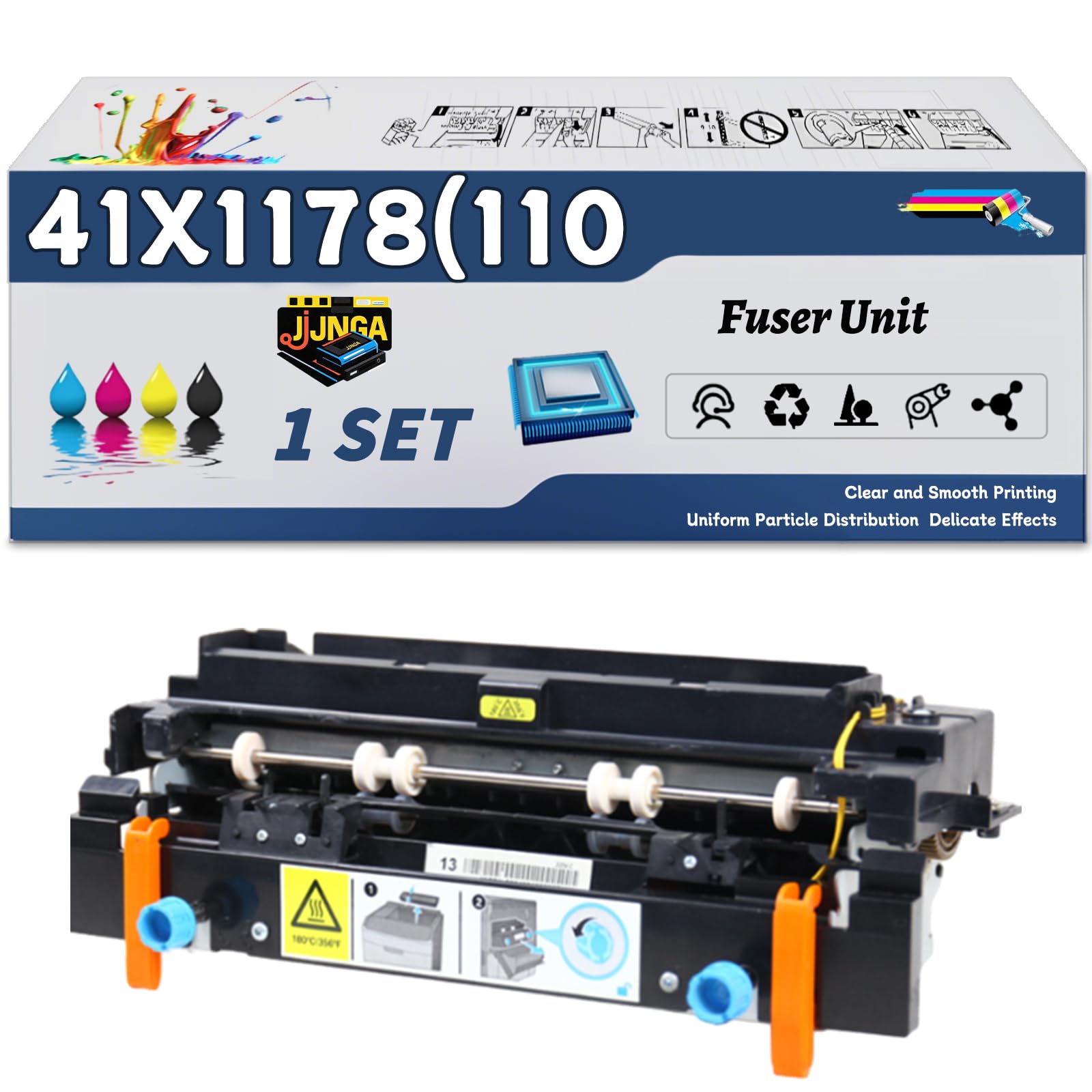 41X1178(110V) Fuser Unit is Compatible for Lexmark MS321dn MS421dn MS421dw MS521dn MS621dn MS622de MX321adn Printers (1 Set)